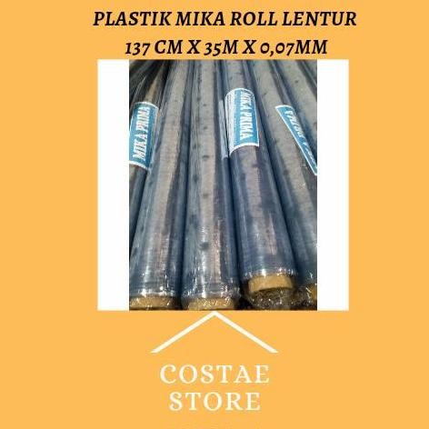 

unggulan shopee plastik mika lemas/roll/u sampul buku /taplak meja/bungkus barang
