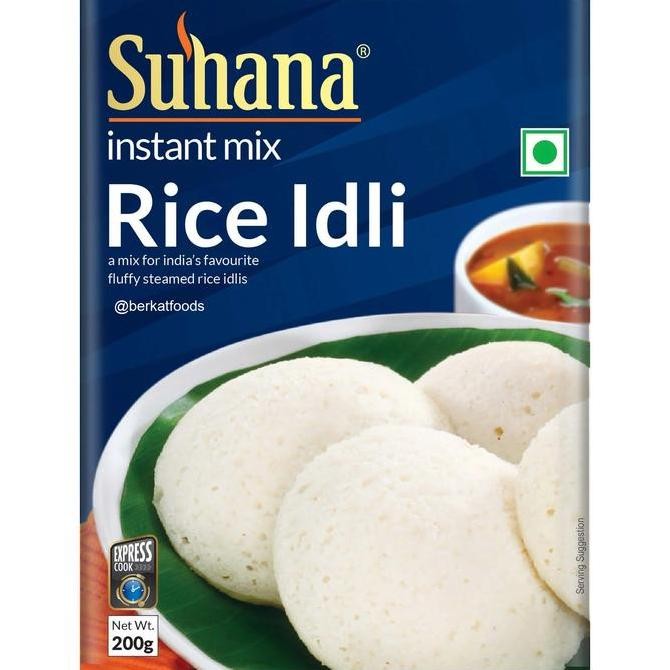 

:<:<:<:<] Instant Mix Rice Idli Suhana / Premix Fluffy Steamed Rice Cake Idly India Halal