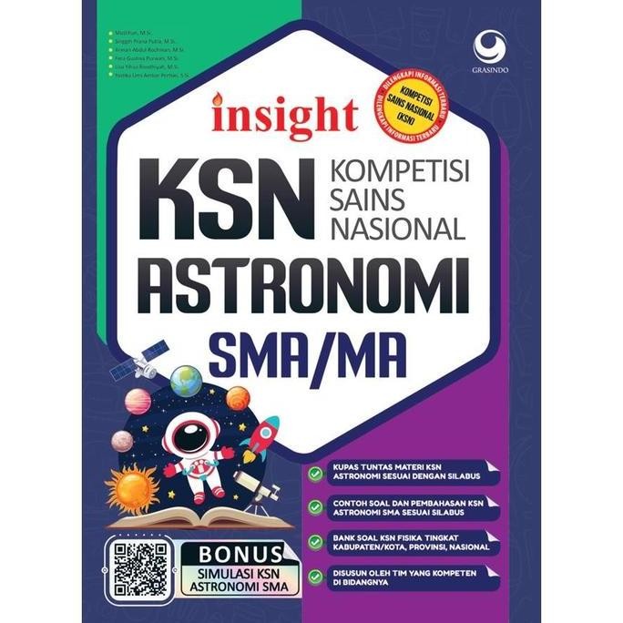 Insight Ksn (Kompetisi Sains Nasional) Astronomi Sma - Muslihun, M.Si Dkk Buku Murah