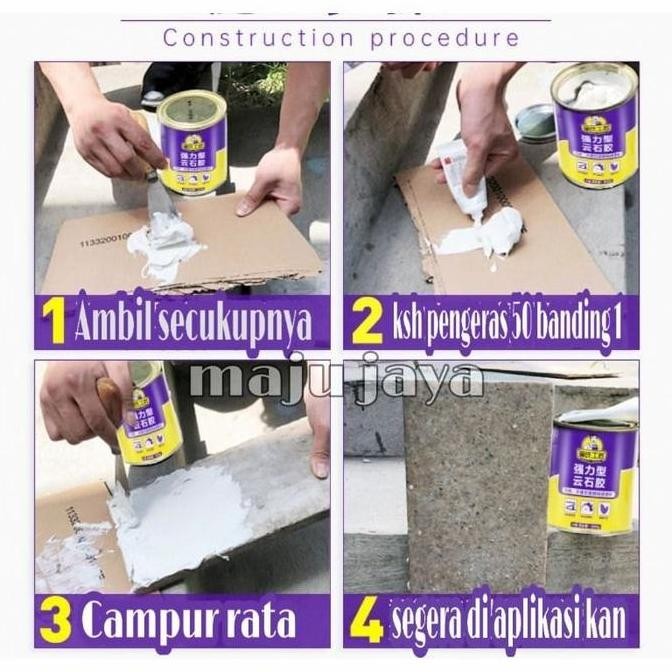 Sale Lem Resin Super Instan - Batu Marmer Granit Keramik Serbaguna