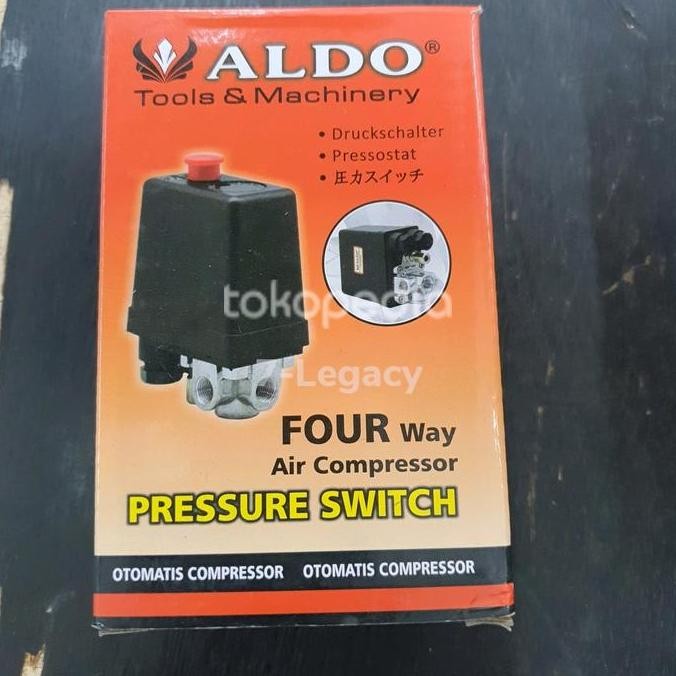 %$%$%$%$] otomatis kompresor angin 4 lubang / pressure switch air compressor