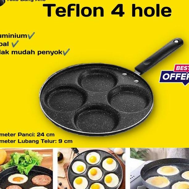 Teflon Dorayaki Teflon Cetak Telurcetakan Kue Lumpur Martabak Mini