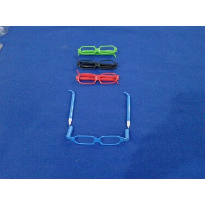 

tersedia pulpen unik bentuk kacamata - aksesoris alat tulis lucu & fungsional