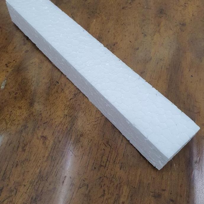

Ready oke] gabus styrofoam balok 4x25x3cm / gabus balok 4x25x3cm
