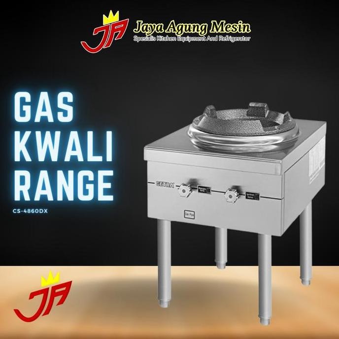GETRA GAS KWALI RANGE CS-4860DX/Kwali Range Getra CS-4860DX
