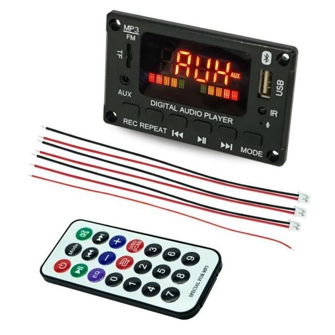 SIAP KIRIM MODUL MP3 BLUETOOTH 12V MODEL 118BT HIFI AUDIO MOBIL