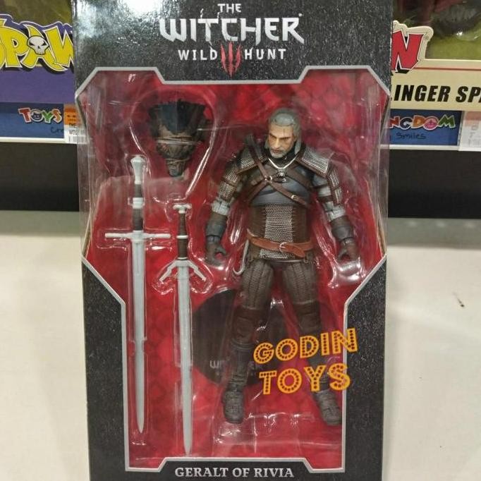 McFarlane The Witcher Geralt of Rivia wild hunt Original
