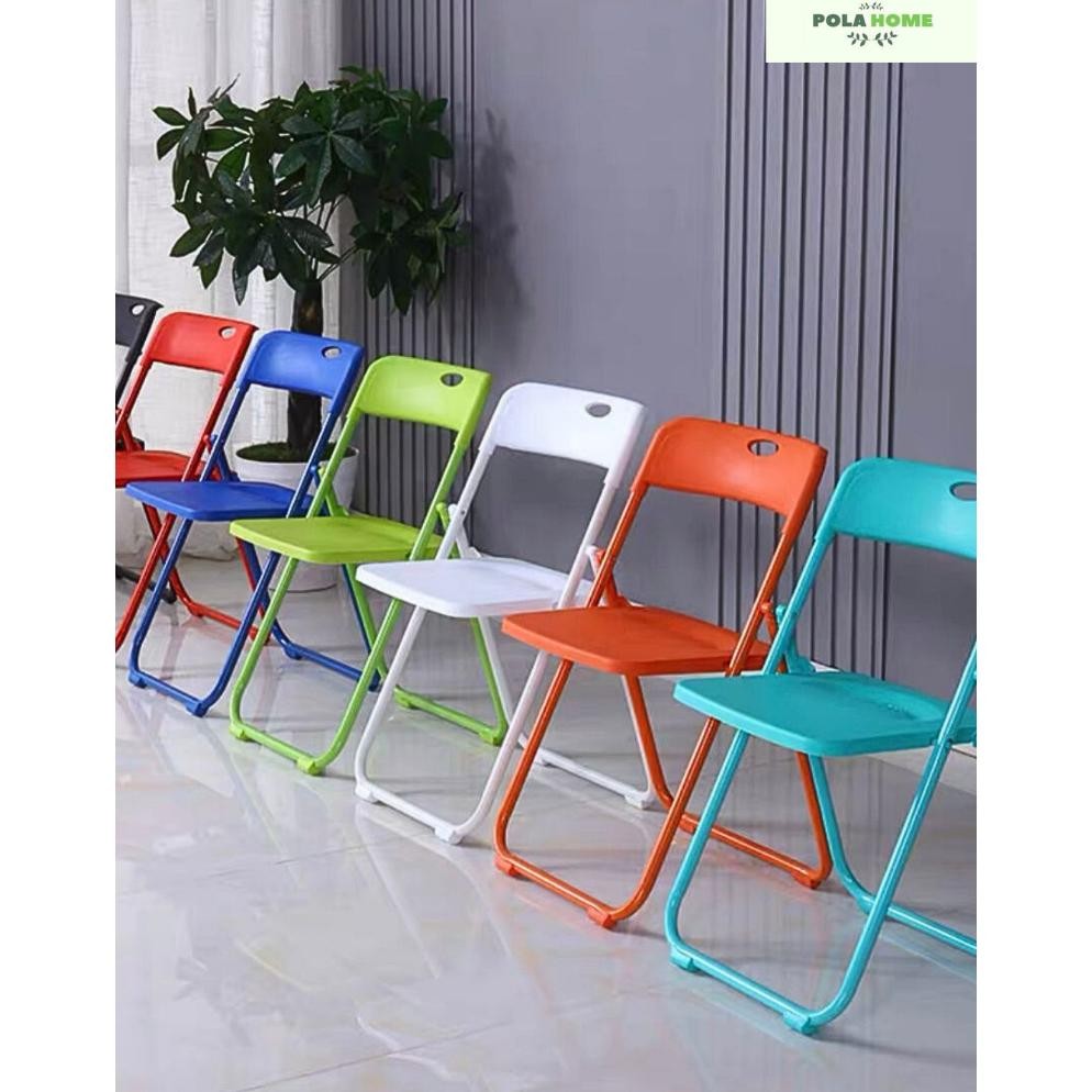 CY3223 Kursi Lipat Plastik Kursi Santai Kursi Belajar Bangku Lipat Portable