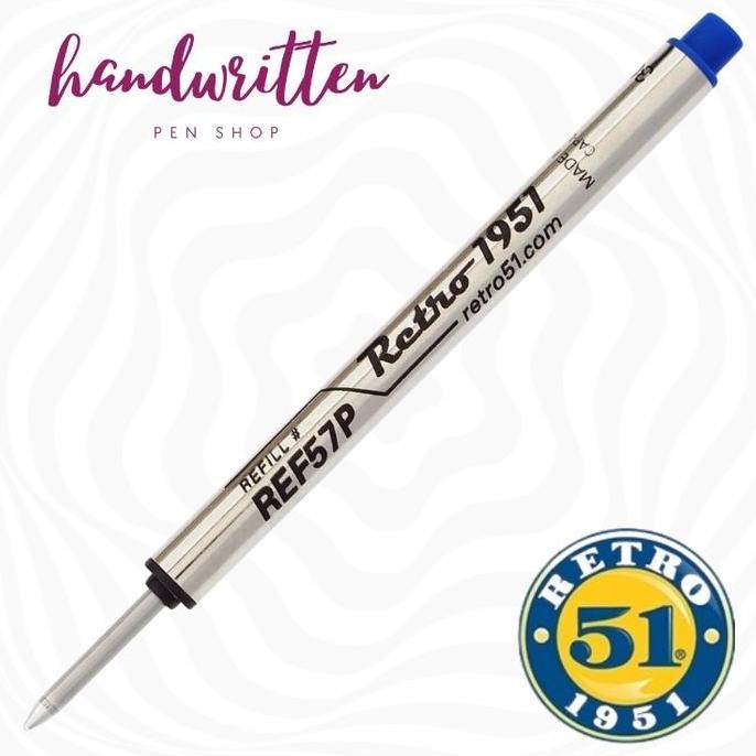 

tersedia pulpen retro 51 tornado capless refill rollerball ballpoint - pena eksklusif