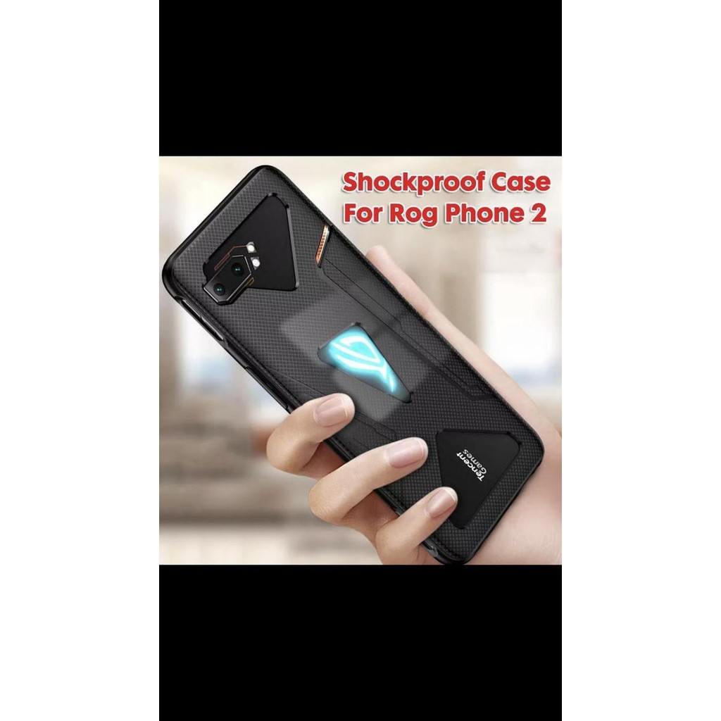 tersedia softcase shockproof asus rog phone 2 - casing anti benturan hp gaming