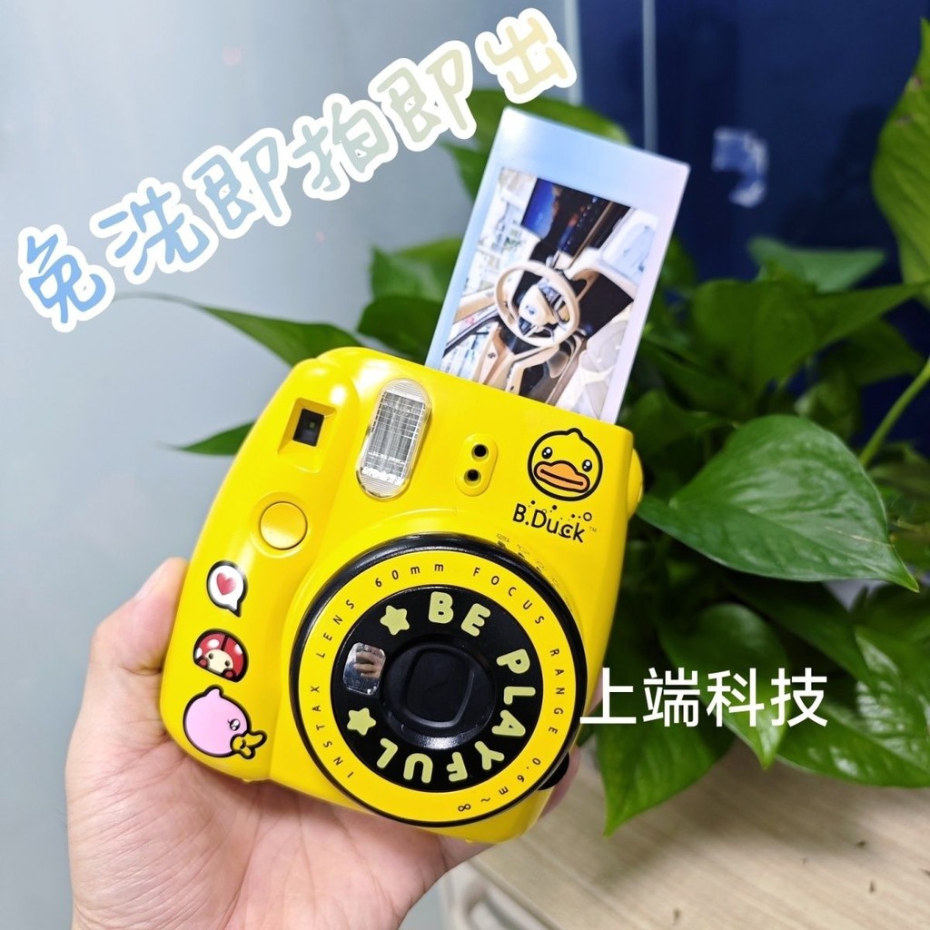 Polaroid Asli mini9Kamera Printer Otomatis Terjangkau Foto Retro Feel Fotografi Fujifilm Kecantikan 