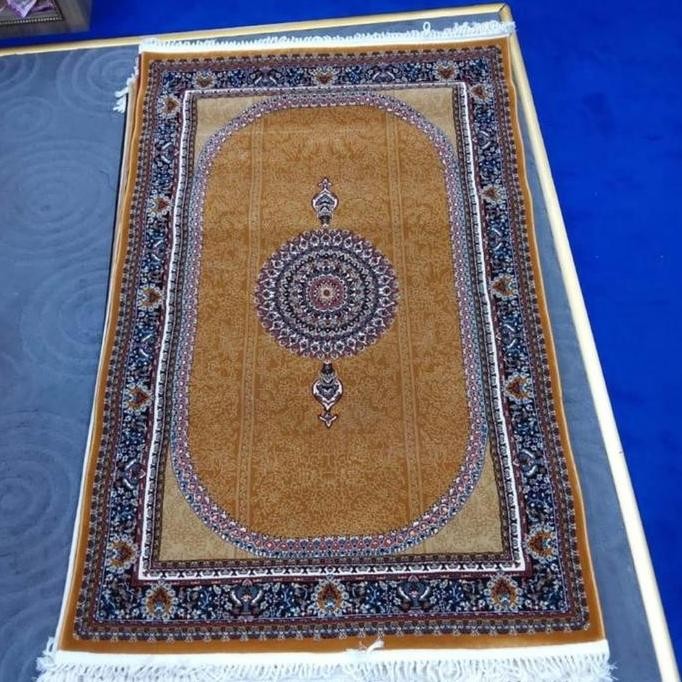 karpet permadani turki asli motif klasik bahan polyester