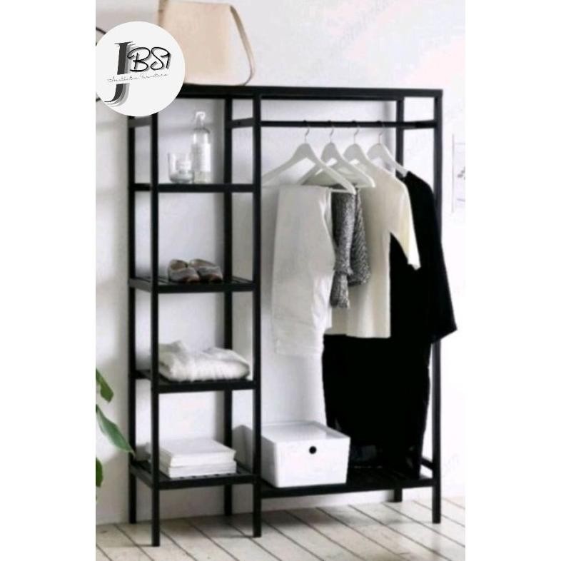 RAK GANTUNG/RAK KAYU MULTIFUNGSI/RAK BUNGA