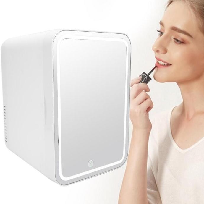 Terlaris Kulkas Mini Portable 8L Kulkas Skincare Kulkas Mini Cooler And Warmer Ready Stok