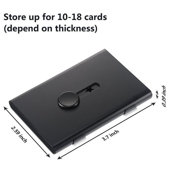

Sale Kotak Tempat Kartu Nama Aluminium Tipe Dorong Tangancard Holder Stainless