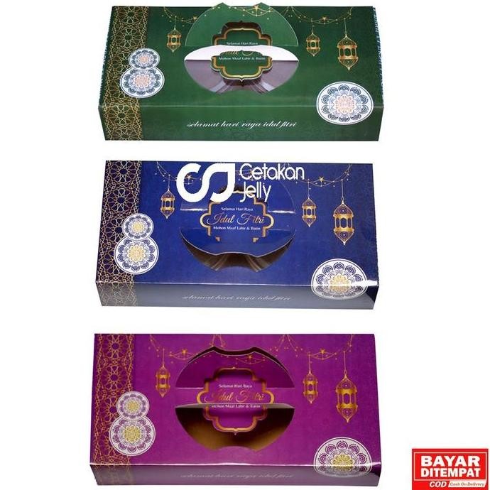 

.........] CJ Kotak Dus Box Hampers Lebaran Idul Fitri Kue Kering 2 Toples 250 Gr Lentera Geser