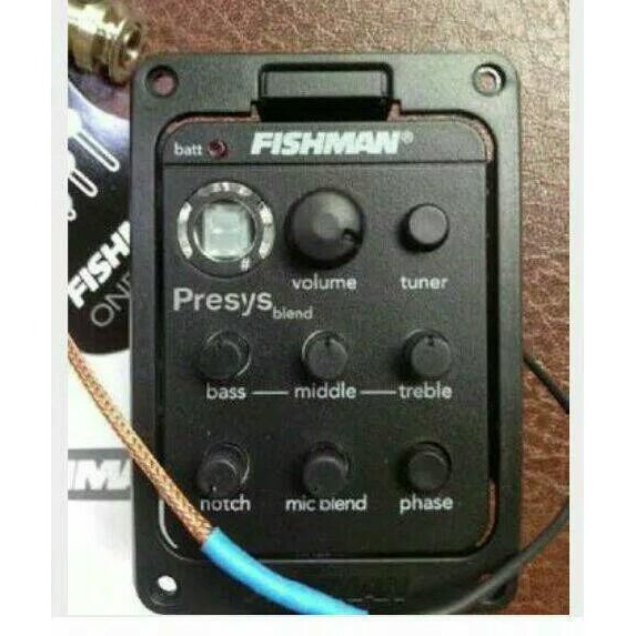 Fishman Fender Presys Preamp Gitar Acoustic Original Dan Terpercaya