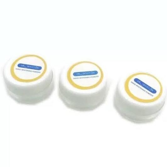 Bubuk dr whiten pemutih gigi bleaching dental whitening powder