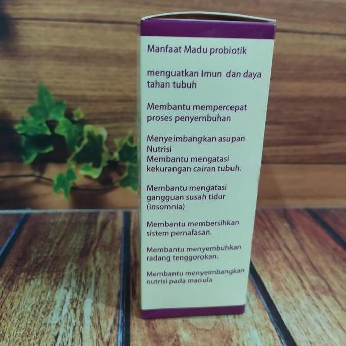 

Madu Probiotik Gholiban Madu Premium Dengan Sari Buah 175 Gr
