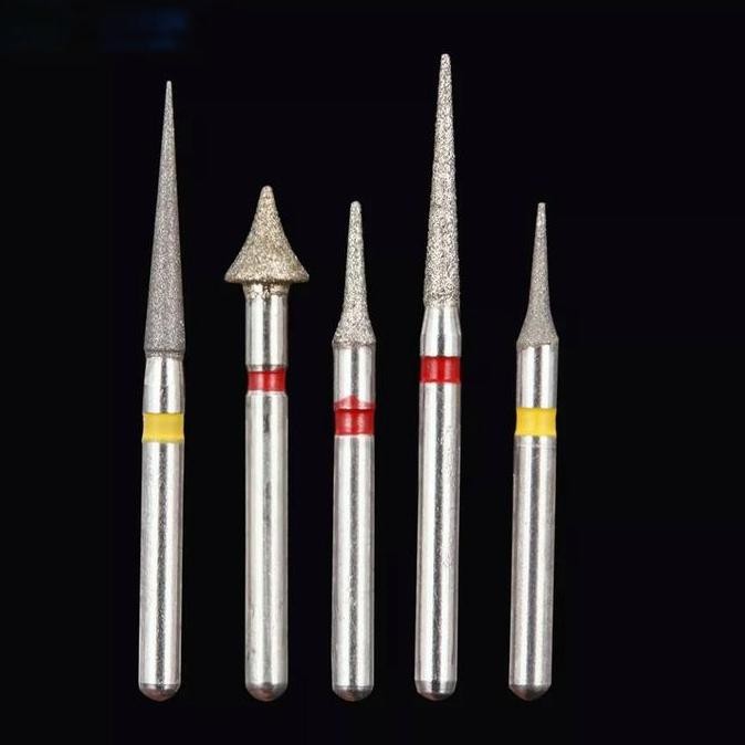 mata bor gigi dental burs highspeed orthodontic enamel set