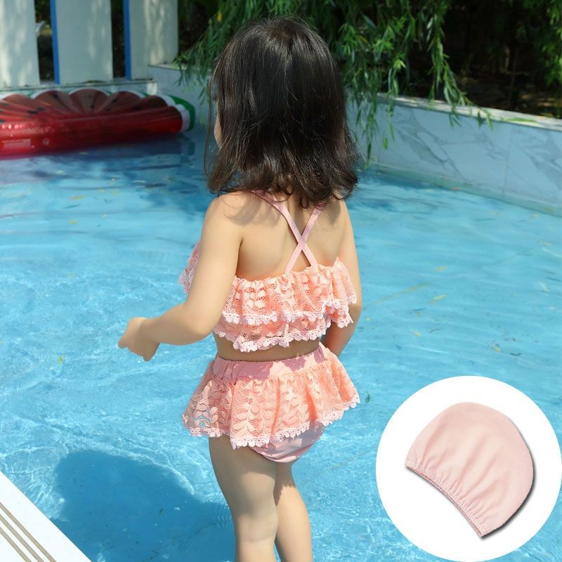 Sky Bubbles Pakaian Renang Bikini Anak Perempuan Baru