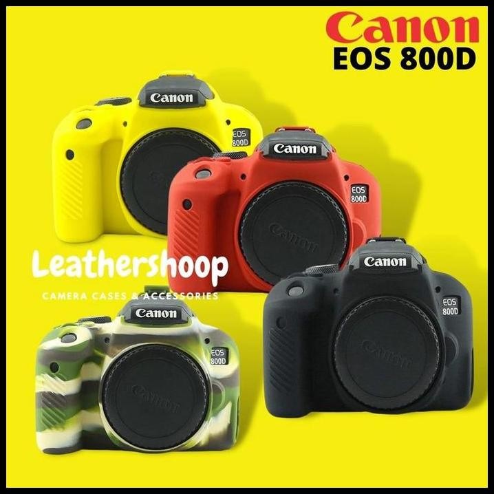 Cover Body Canon EOS 800D Karet Pelindung Case