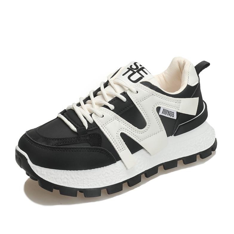 d-54 Ez23 SETU Yura Sepatu Sintetis Sneakers Wanita Olahraga Sport Korean Style Kekinian Cewek Putih