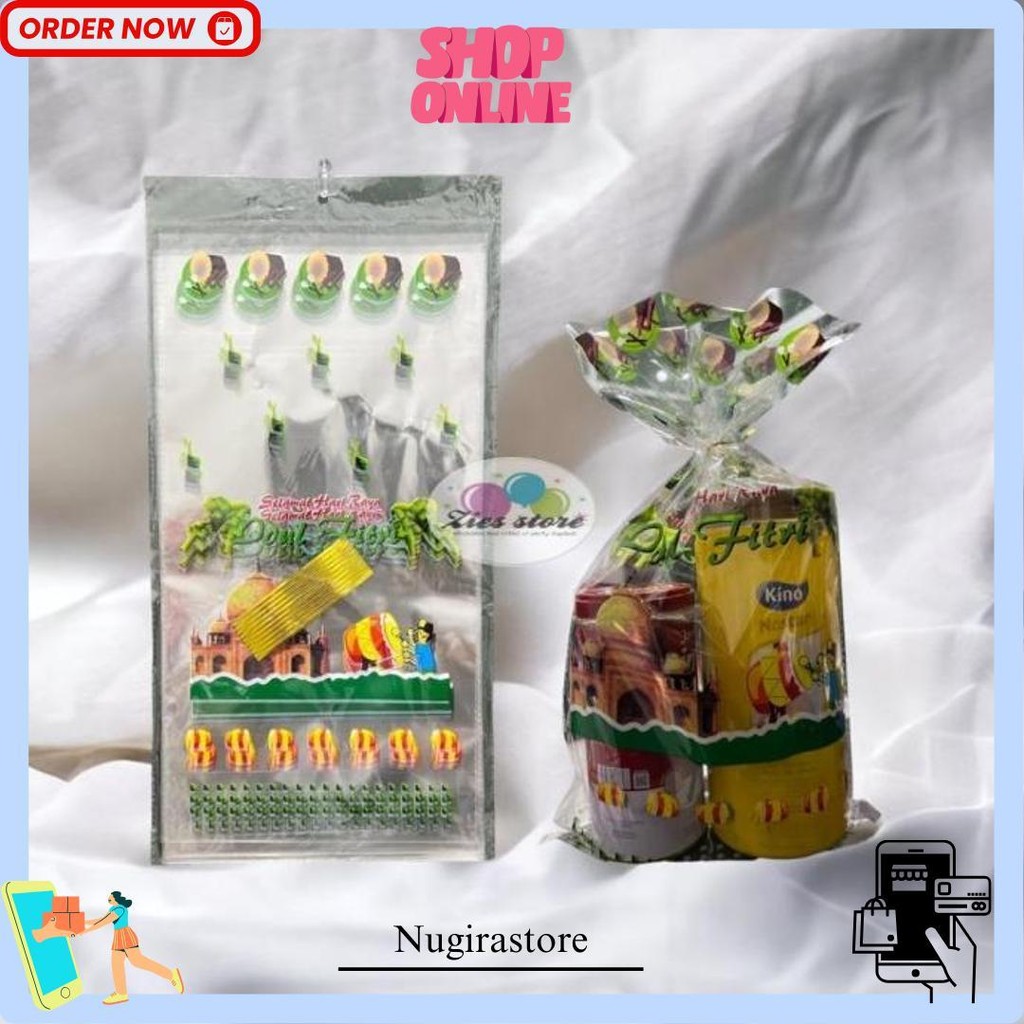 

Plastik Snack Idul Fitri / Plastik Bingkisan Hampers Kue Lebaran Cod