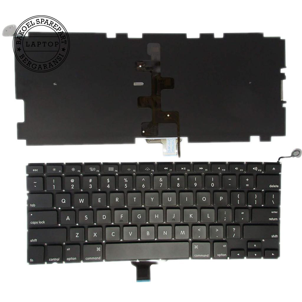 Keyboard Apple Macbook Pro A1278 Black Backlight