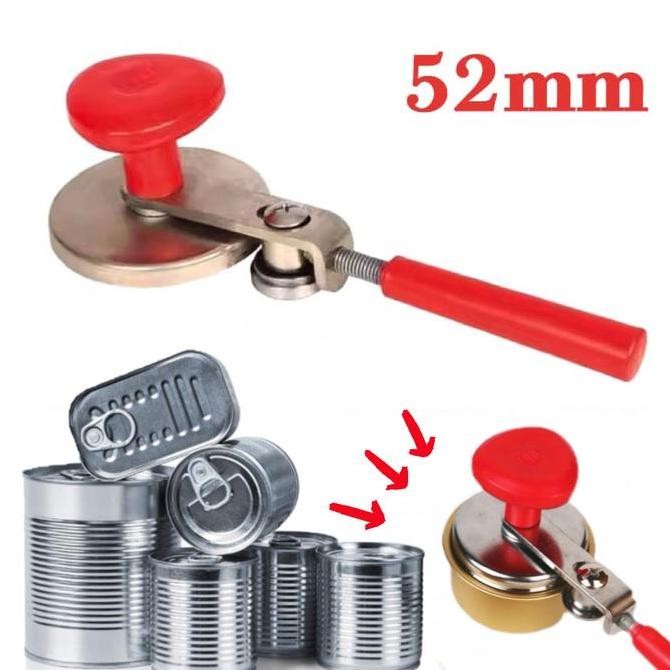 52Mm Alat Manual Can Sealer Can Sealing Machine Sealer Kaleng Alat Sealer Botol Pet Can Sealer Manua