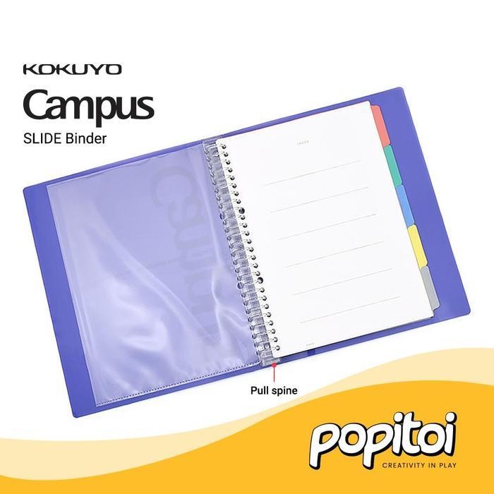 

Sp Kokuyo Campus Slide Binder B5 (Medium) Notebook Loose Leaf