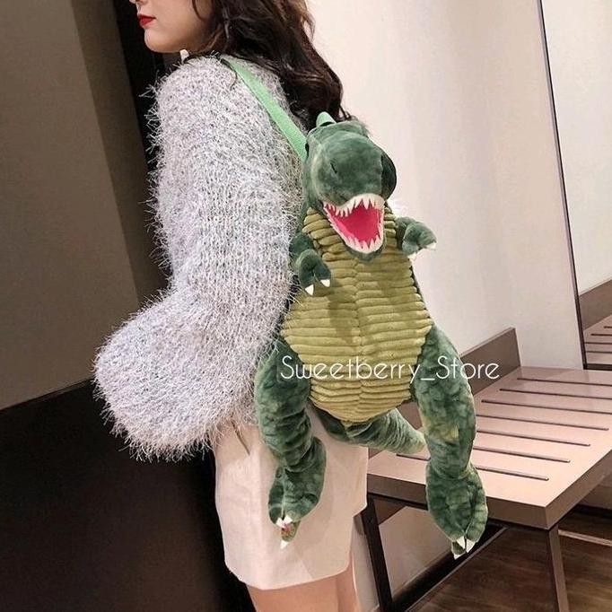 Tas Ransel Boneka Dinosaurus Original