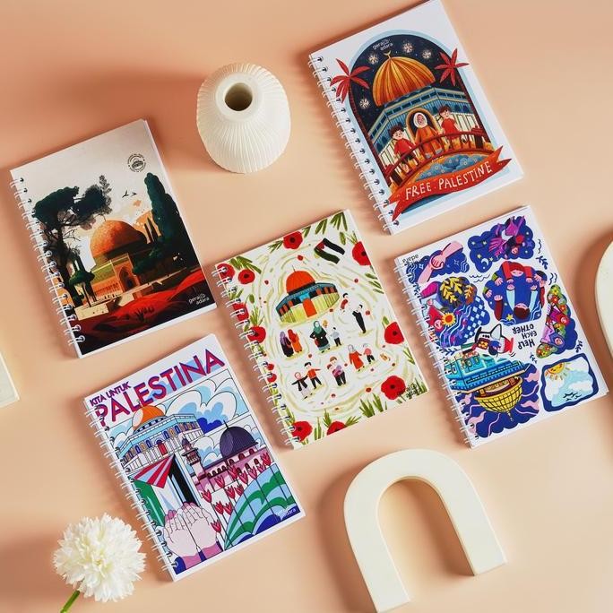 

Notebook A6 Tema Palestine & Al Aqsa