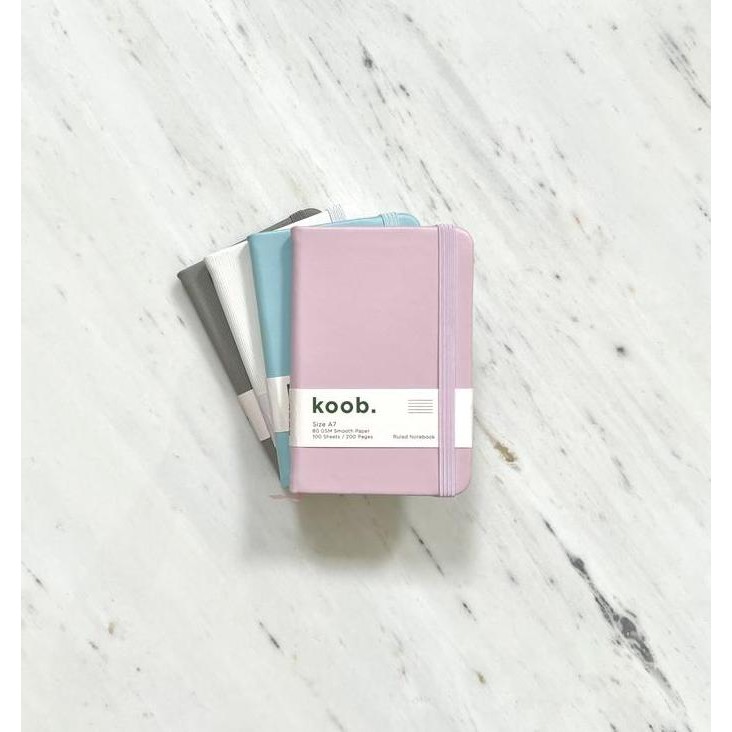 

Koob. Pocket Notebook A7 Hardcover Buku Tulis Saku Agenda Jurnal Diary