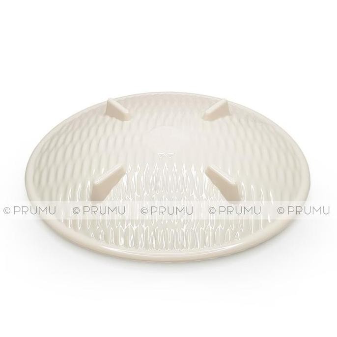 Piring Oval Melamin Motif Rotan - Piring Unik - Piring Saji - W 7809 GM