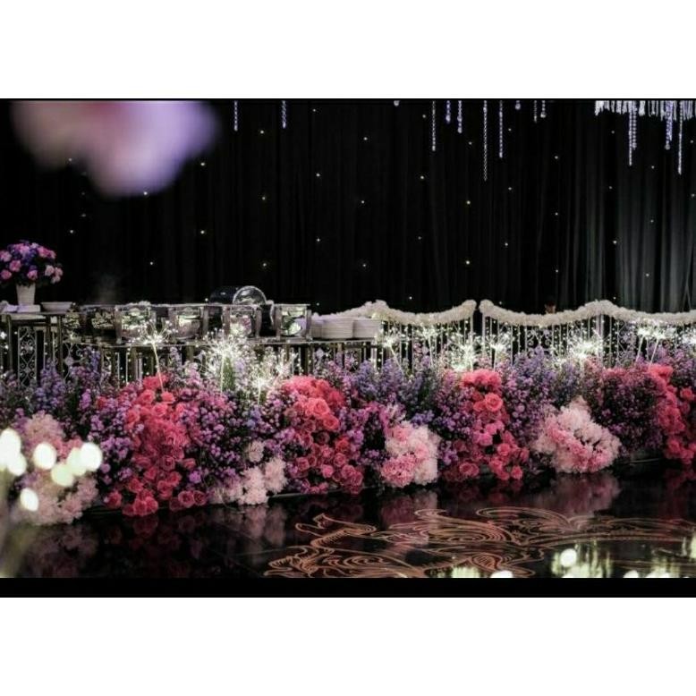 Special Sale Lampu Seribu Bintang , Lampu Bintang Dekorasi , Warna Cahaya Biru , 50 Meter, 50 Bh Lam