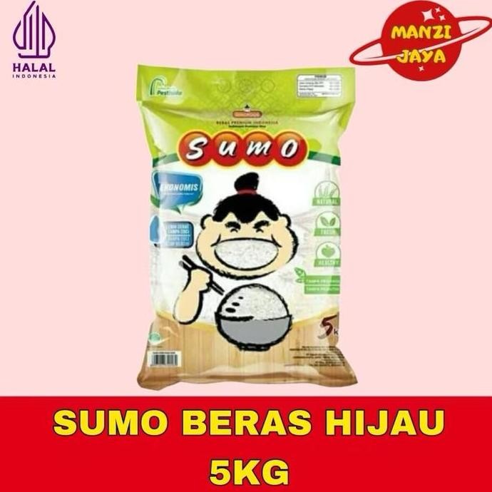 

Beras Sumo hijau berat 5Kg
