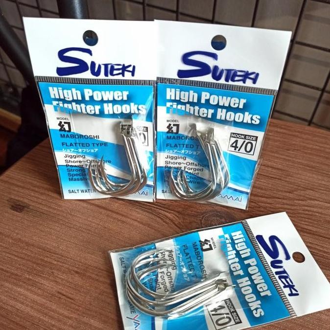 langsung order saja] Kail Hook Jigging Assist Suteki High Power Maboroshi