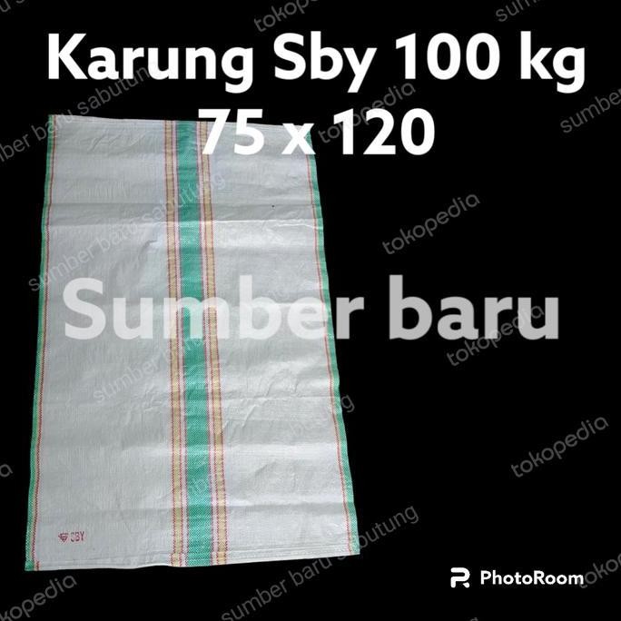 

Silahkan Order] Karung plastik SBY 100 kg ukuran 75 x 120
