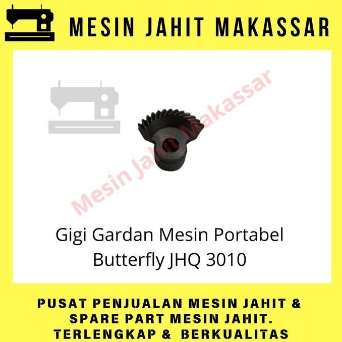 

] Original Butterfly | Gigi Gardan Besi Mesin Jahit Portabel Butterfly JHQ 3010 Kualitas Original