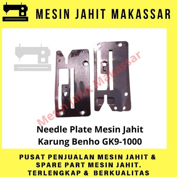 

Ready...Ready...Ready...] Original Termurah | Plat Jarum Mesin Jahit Karung Benho GK 9-1000 / Needle Plate Mesin Jahit Karung Benho