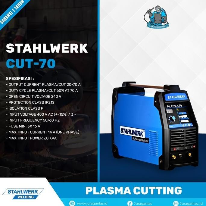 Mesin plasma cutting merk Stahlwerk CUT-70