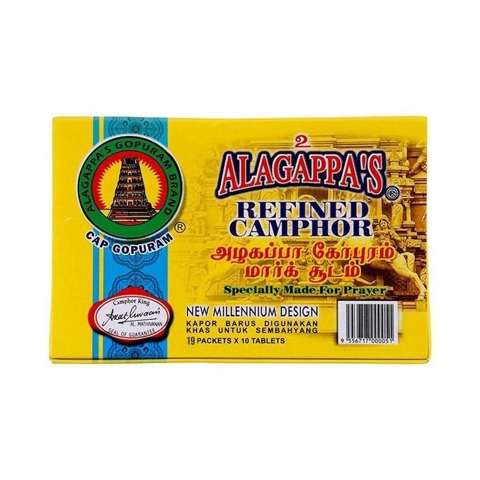 

!!!!!!] ALAGAPPA'S CAMPHOR 30 PCS 1 BOX