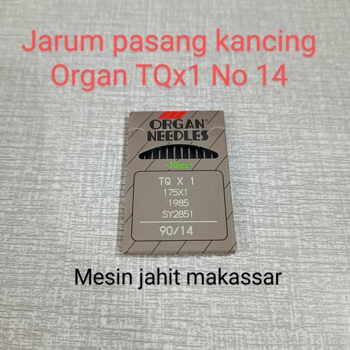 

%$%$%$%$] Original Termurah | Jarum Mesin Pasang Kancing TQx1 no 14 Organ