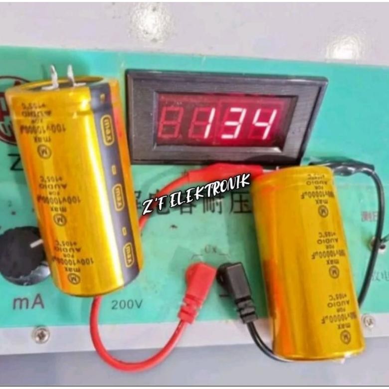 Elco Max 10000uf 100volt Gold for Audio Original