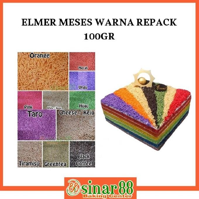 

Produk Terbaik] Elmer Meses Warna 100gr