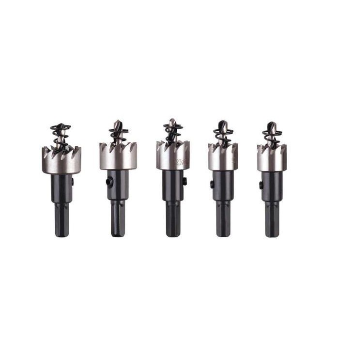 Mata Bor Hss Hole Saw Bit Set 12 Pcs 15 - 50Mm Holesaw Pelubang Besi Original Dan Terpercaya