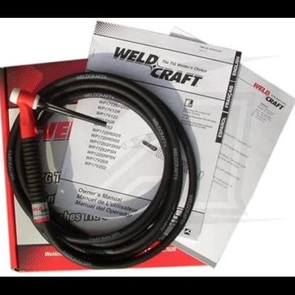 Tig Torch WP 17V WELDCRAFT / Stang las argon wp17 Weldcraft