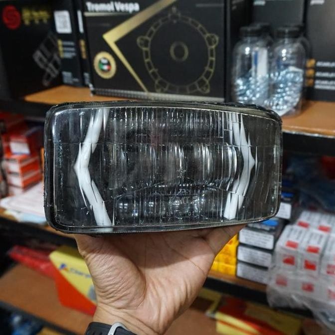 best seller] Headlamp Lampu Depan LED Daymaker Vespa Excel