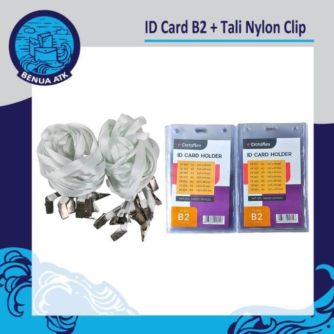 

Bundling Id Card B2 + Tali Nylon Clip Besi Nyl (2 Pasang) Original